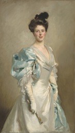 mary crowninshield endicott chamberlain, by john singer sargent, 1902, american painting, oil on canvas. she was married to british statesman, joseph chamberlain, in 1888. the portrait captures the e