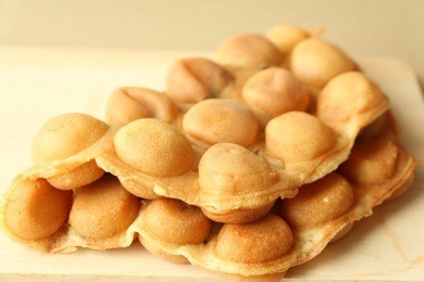 dessert waffle egg hong kong.