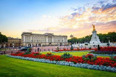 buckingham palace in london, united kingdom.