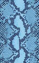 snake skin seamless vector pattern. reptile seamless texture. animal print.