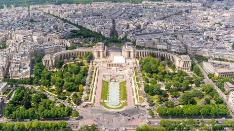 trocadero square, paris