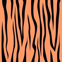 abstract animal striped seamless pattern 