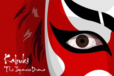 japanese drama kabuki face
