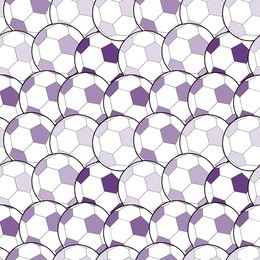 seamless vector pattern - soccer football ball. sport background elements for your design