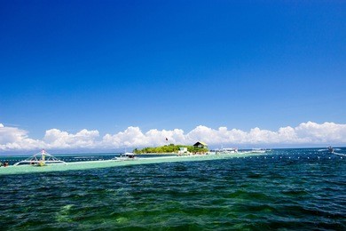 beutiful island, virgin island on bohol, philippines