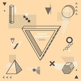 abstract minimalistic flat background