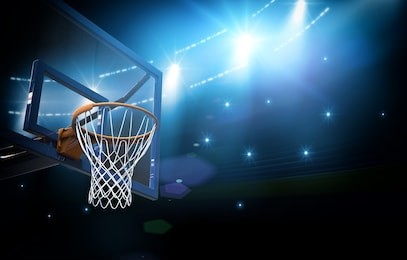 basketball arena 3d