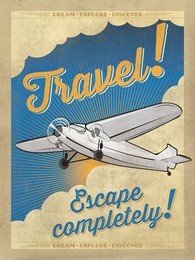 also available here: https://www.etsy.com/ru/listing/495225416/airplane-retro-poster

old paper. vintage travel poster. retro airplane poster. retro piper poster.
