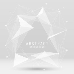 vector abstract background with triangles. geometric modern design 