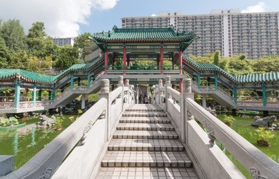 good wish garden in sik sik yuen wong tai sin temple