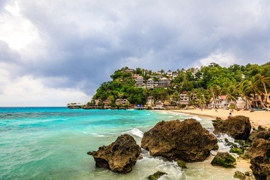 hotels on diniwid point, boracay island, philippines