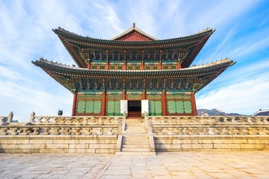 gyeongbokgung palace landmark of seoul.