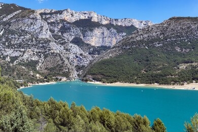 st croix lake, les gorges du verdon, provence, france