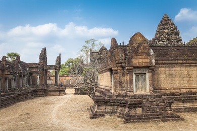 banteay samre hindu temple, angkor, cambodia