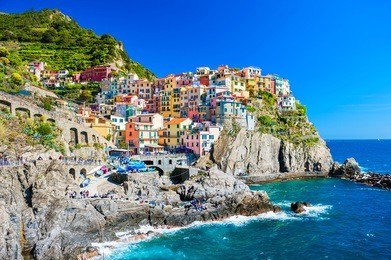 manarola town, cinque terre national park, liguria, italy