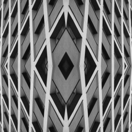 cellular walls structure. digitally composed abstract photograph on the subject of contemporary architecture. 