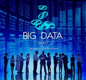 big data digital information network storage concept