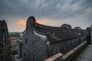 ancient chinese architecture - pan ear house
