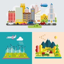 modern flat design conceptual illustration.
