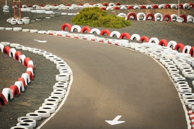 karting - kart circuit.
