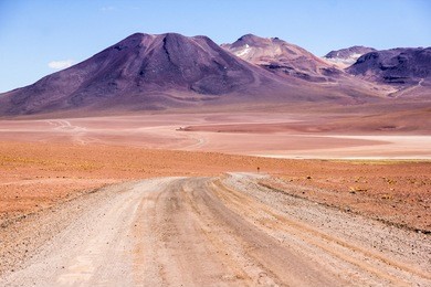 road through the desert