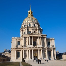 hotel des invalides, in paris, france