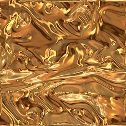 gold metal wavy background  