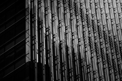 modern architecture black and white