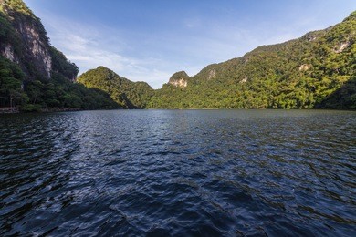 dayang bunting marble geoforest park in langkawi, malaysia.