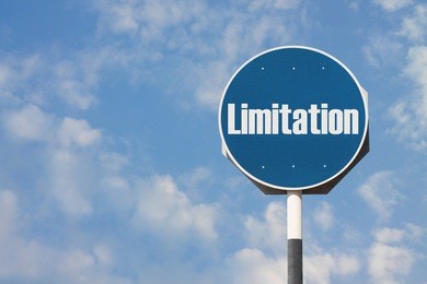 limitation sign