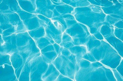 beautiful blue water abstract