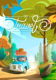 camping site.travel. big happy family traveling by car. tourism and vacation theme. cartoon flat design vector illustration.