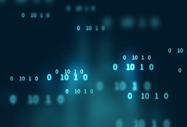 digital code number abstract background, represent  coding technology and programming languages.
