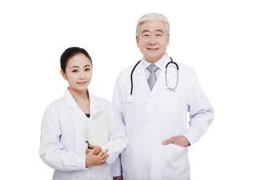 orient portrait of doctor