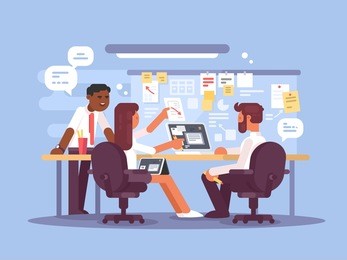 work schedule, working environment