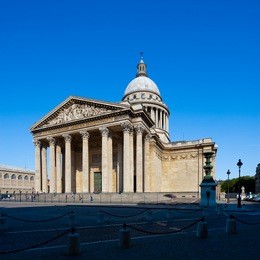 the pantheon, tomb of french most prominent cultural and scientific figures