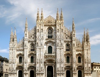 dome of milan, italy