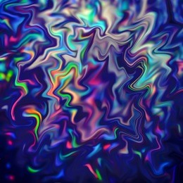 abstract background with blue foil effect. marbled or mixed multicolored texture. shine stone texture. luxury design element for backdrop, festive banner or card. abstract suminagashi paper background