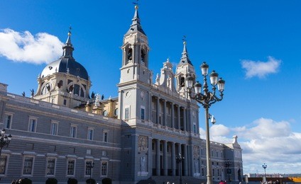 cathedral de la almudena one of most famous places in madrid
