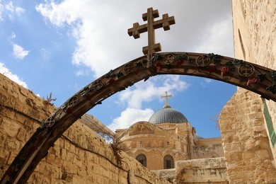 church of the holy sepulchre. jerusalem. israel