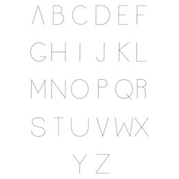 font. typeface. script. typeface with minimal design. typographic alphabet in a set.  