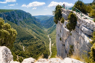 landscapes, details and views of the verdon gorge in south-eastern france, haut provence.