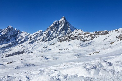 cervinia ( italy ) ski slopes