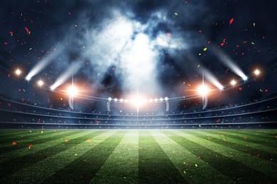 stadium, 3d rendering