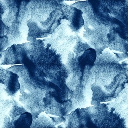 paint blue water abstract waves watercolor seamless sea texture hand painted background