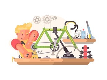 bicycle repair service