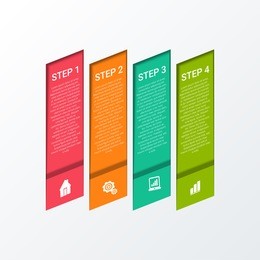 abstract infographics number options template. vector illustration. can be used for workflow layout, diagram, business step options, banner, web design.