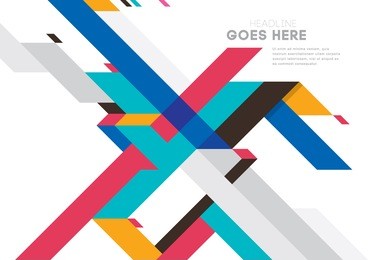 vector of modern abstract geometric background