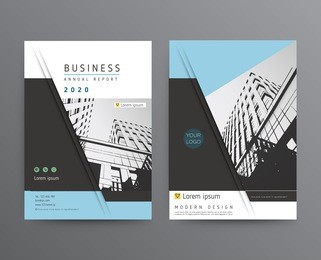 business template for brochure, annmnual report, flyer or booklet. abstract in imputermulticolored leaflet cover presentation in a4 size, abstract background of geometric vector layout, modern style