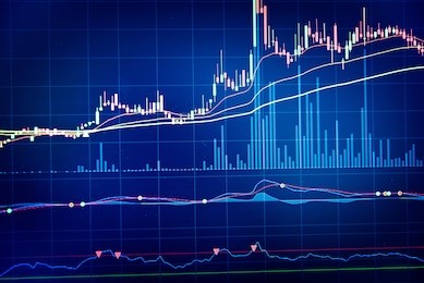 colour business finance chart, diagram, bar, graphs. financial graphs and charts for analyzing data.